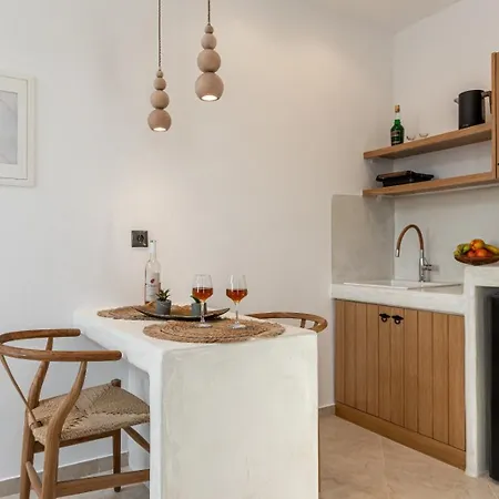 アパート Ruby Of Naxos Residences Kastrákion